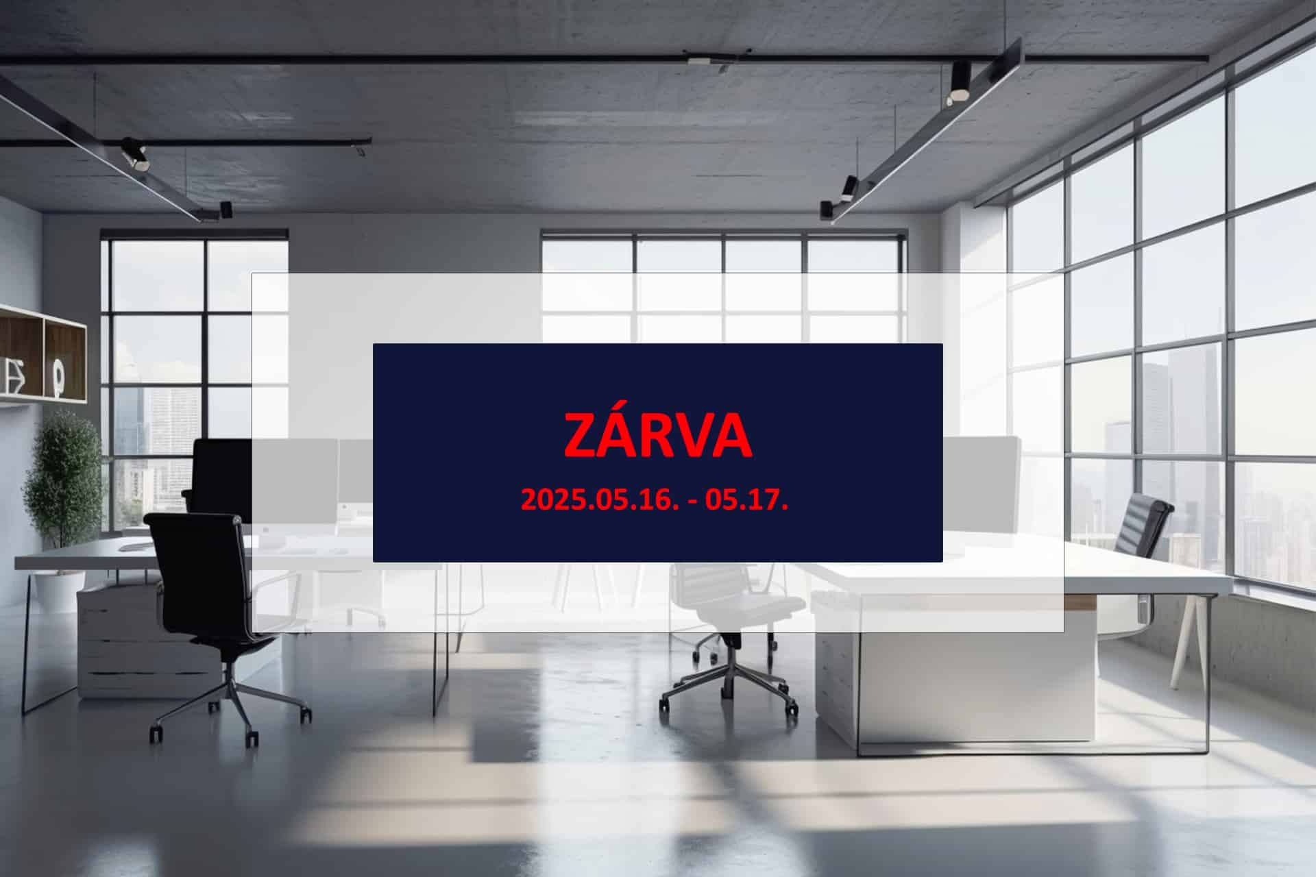 Zárva vagyunk